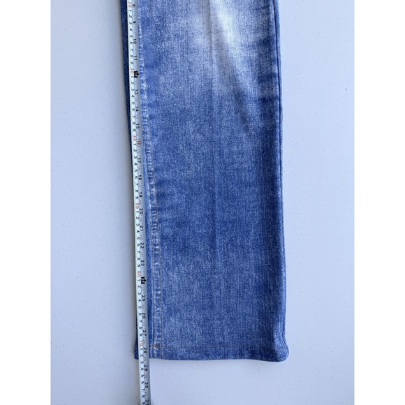 The VIRAL Denim Sweatpant Jeans Small Mila Rosabella Wide Leg High Waisted Jean - Picture 5 of 7